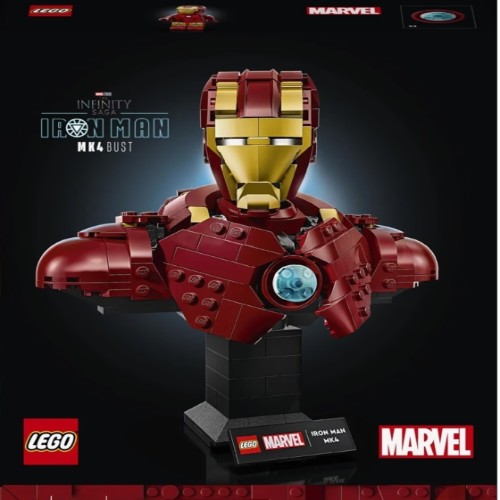 LEGO Marvel Iron Man MK4 Bust 76327 $79